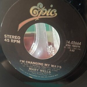 I'm Changing My Ways & Gigolo"
Label: Epic Records